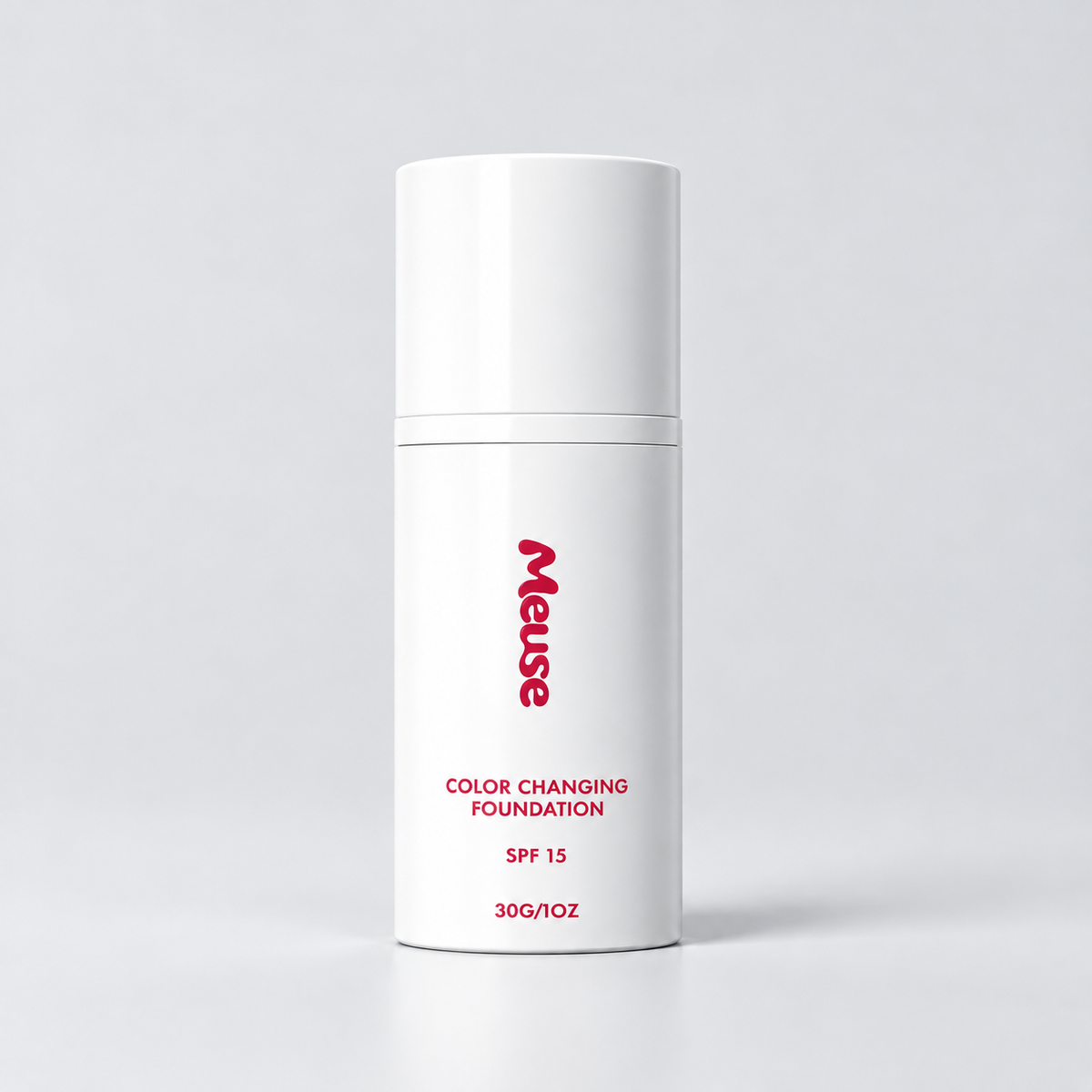 Color Changing Foundation van Meuse, 2 flessen